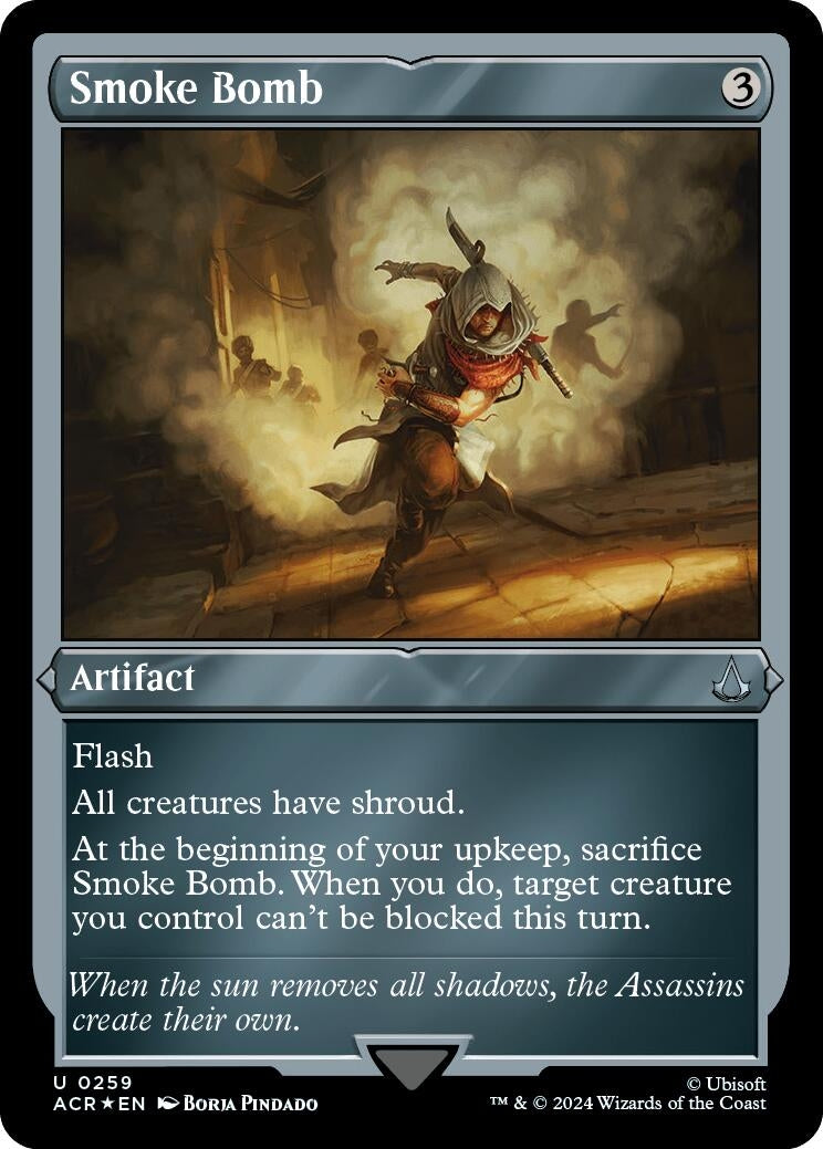 Image for Smoke Bomb (Foil Etched) (259) (ACR) - Magic: The Gathering