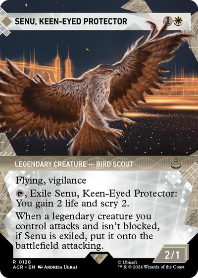 Senu, Keen-Eyed Protector (Showcase) (128) (ACR)