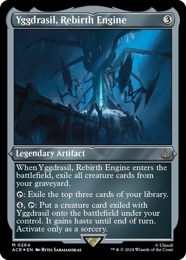 Image for Yggdrasil, Rebirth Engine (Foil Etched) (264) (ACR) - Magic: The Gathering