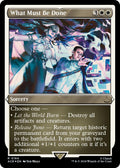 Image for What Must Be Done (Foil Etched) (184) (ACR) - Magic: The Gathering