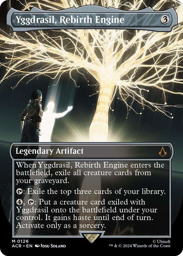 Image for Yggdrasil, Rebirth Engine (Borderless) (126) (ACR) - Magic: The Gathering