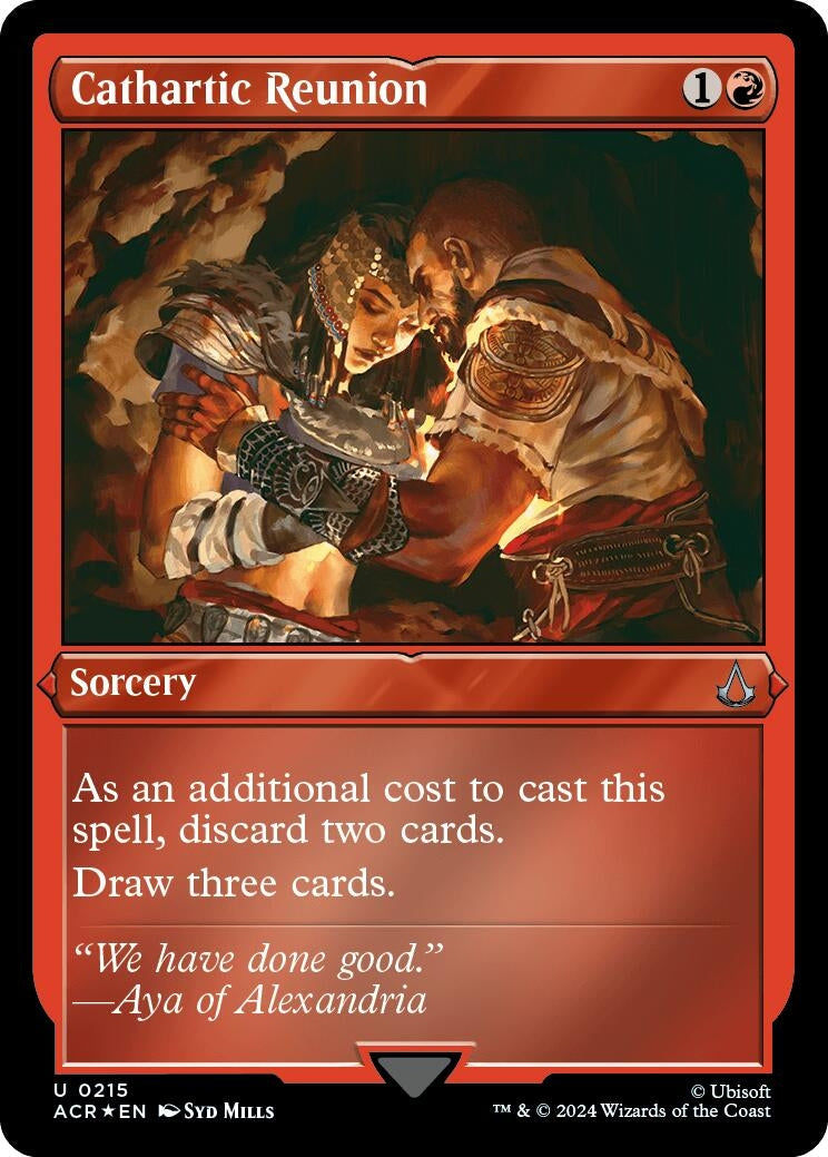 Image for Cathartic Reunion (Foil Etched) (215) (ACR) - Magic: The Gathering