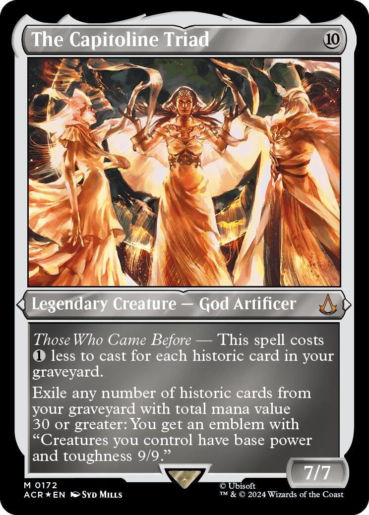 Image for The Capitoline Triad (Foil Etched) (172) (ACR) - Magic: The Gathering