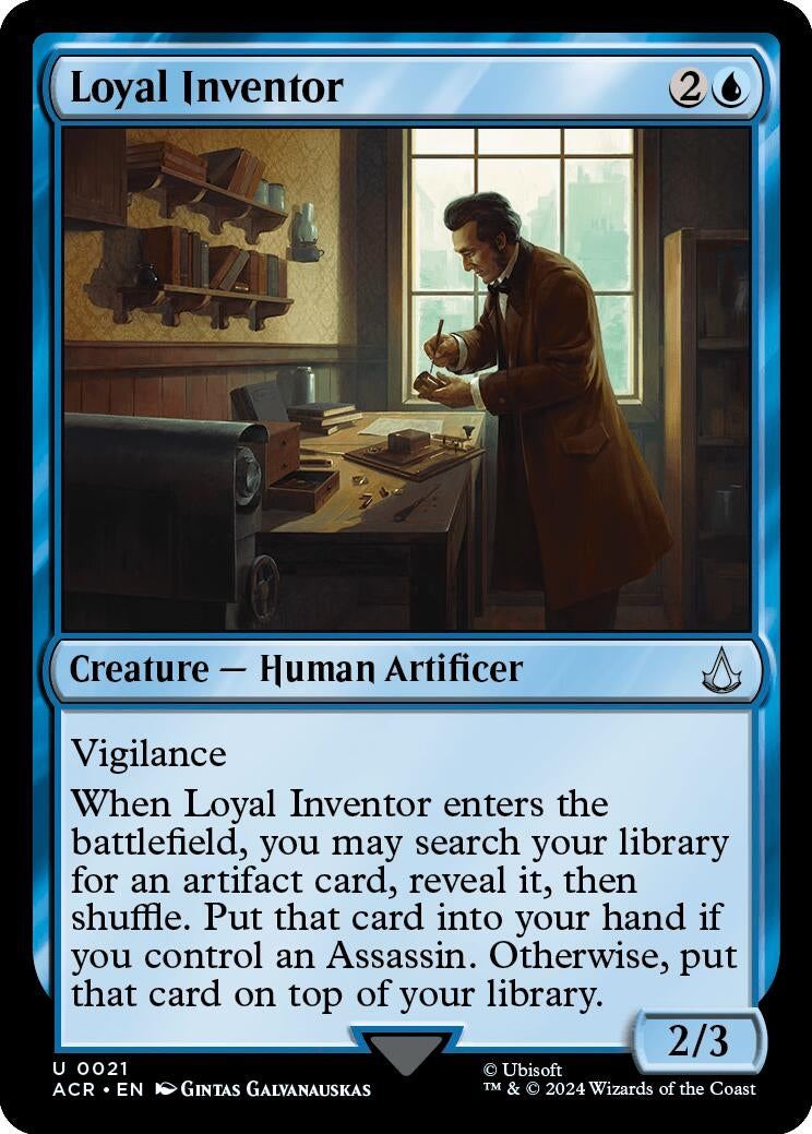 Image for Loyal Inventor (21) (ACR) - Magic: The Gathering