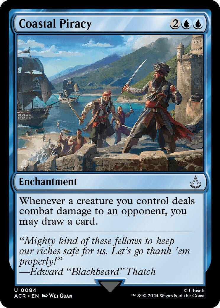 Image for Coastal Piracy (84) (ACR) - Magic: The Gathering