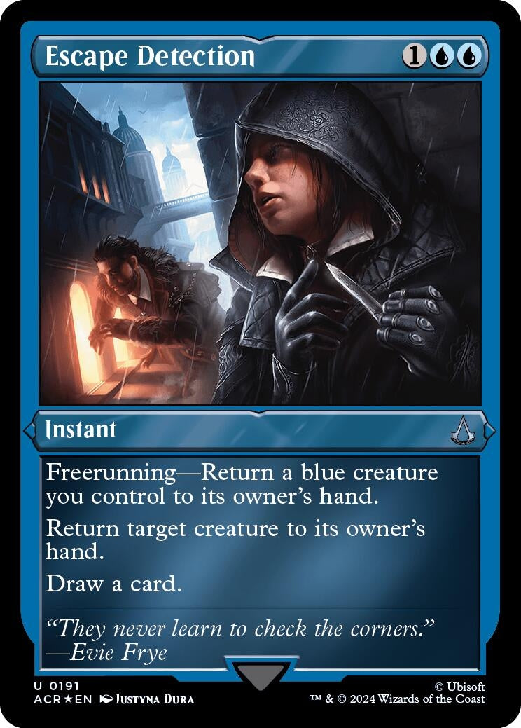 Image for Escape Detection (Foil Etched) (191) (ACR) - Magic: The Gathering