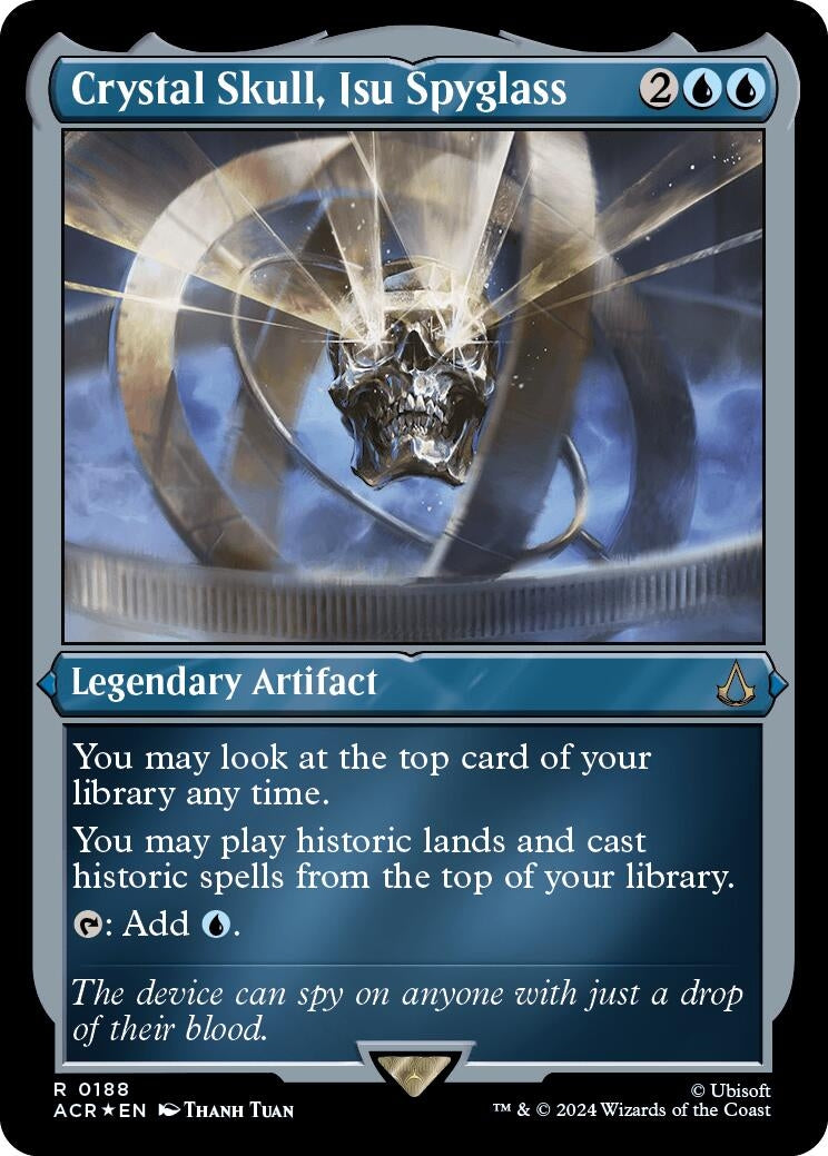 Image for Crystal Skull, Isu Spyglass (Foil Etched) (188) (ACR) - Magic: The Gathering