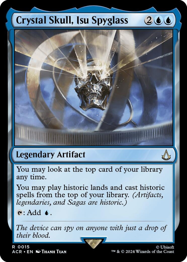 Image for Crystal Skull, Isu Spyglass (15) (ACR) - Magic: The Gathering