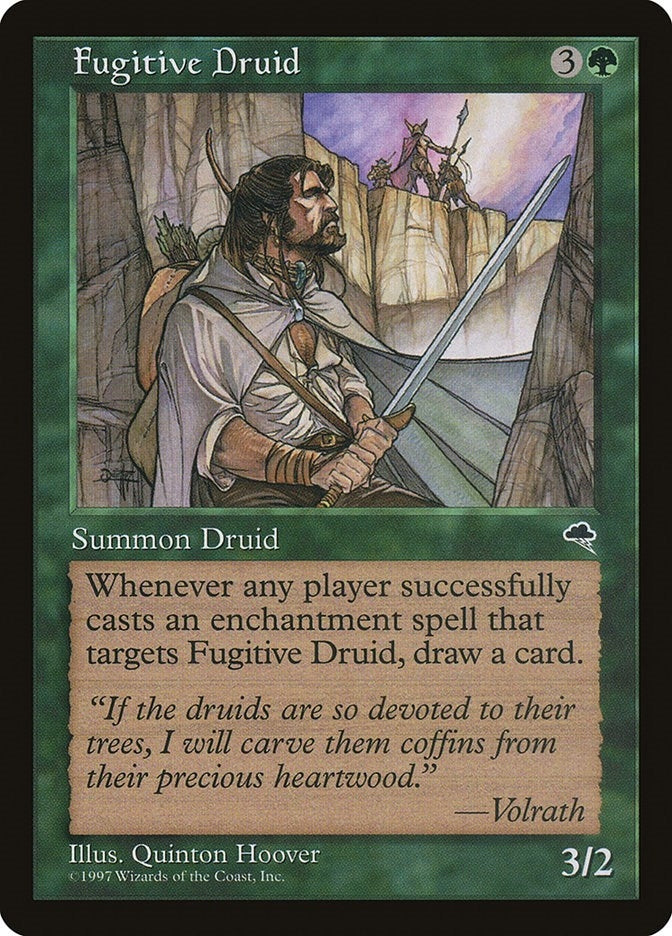 Image for Fugitive Druid (229) (TMP) - Magic: The Gathering