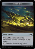 Image for Meteorite // Plot Double-Sided Token (17 // 20) (OTJ) - Magic: The Gathering