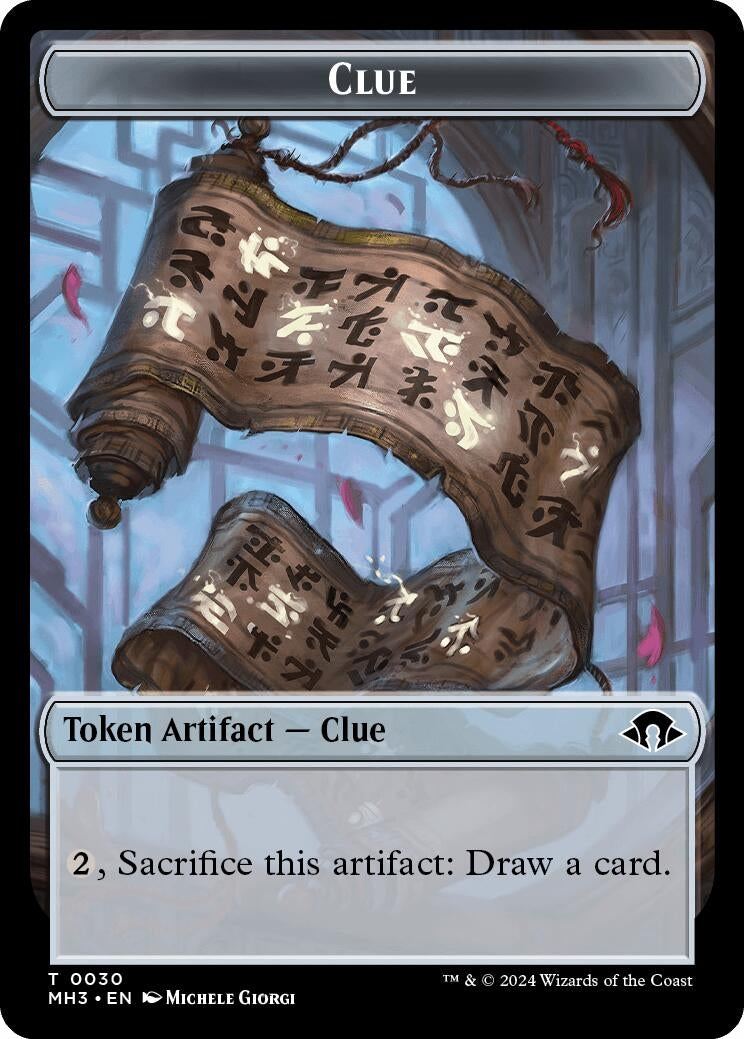 Image for Clue Token // Energy Reserve Double-Sided Token (30 // 36) (MH3) - Magic: The Gathering