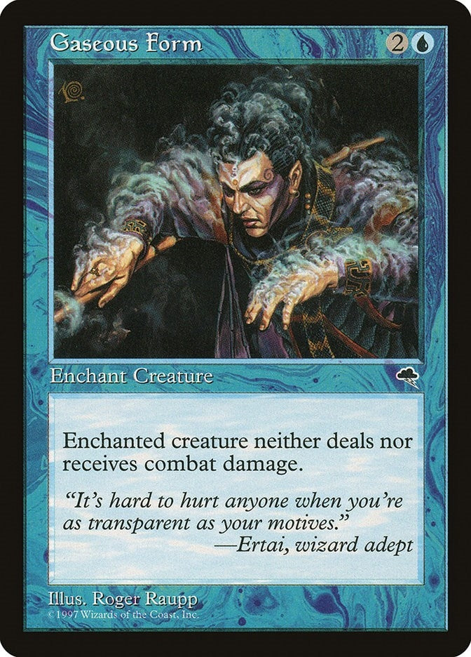 Image for Gaseous Form (65) (TMP) - Magic: The Gathering