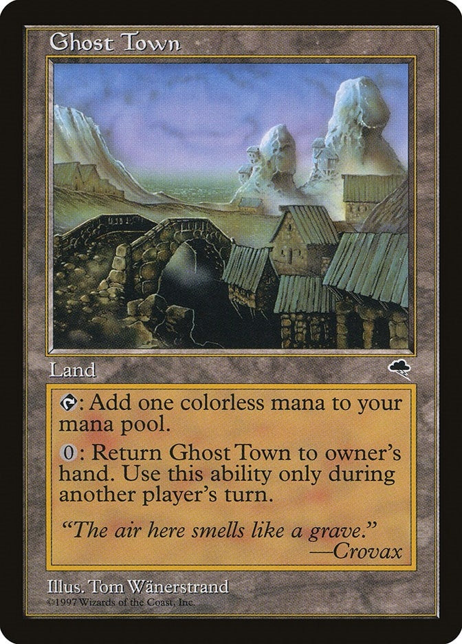 Image for Ghost Town (318) (TMP) - Magic: The Gathering