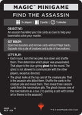 Image for Magic Minigame: Find The Assassin (3) (ACR) - Magic: The Gathering