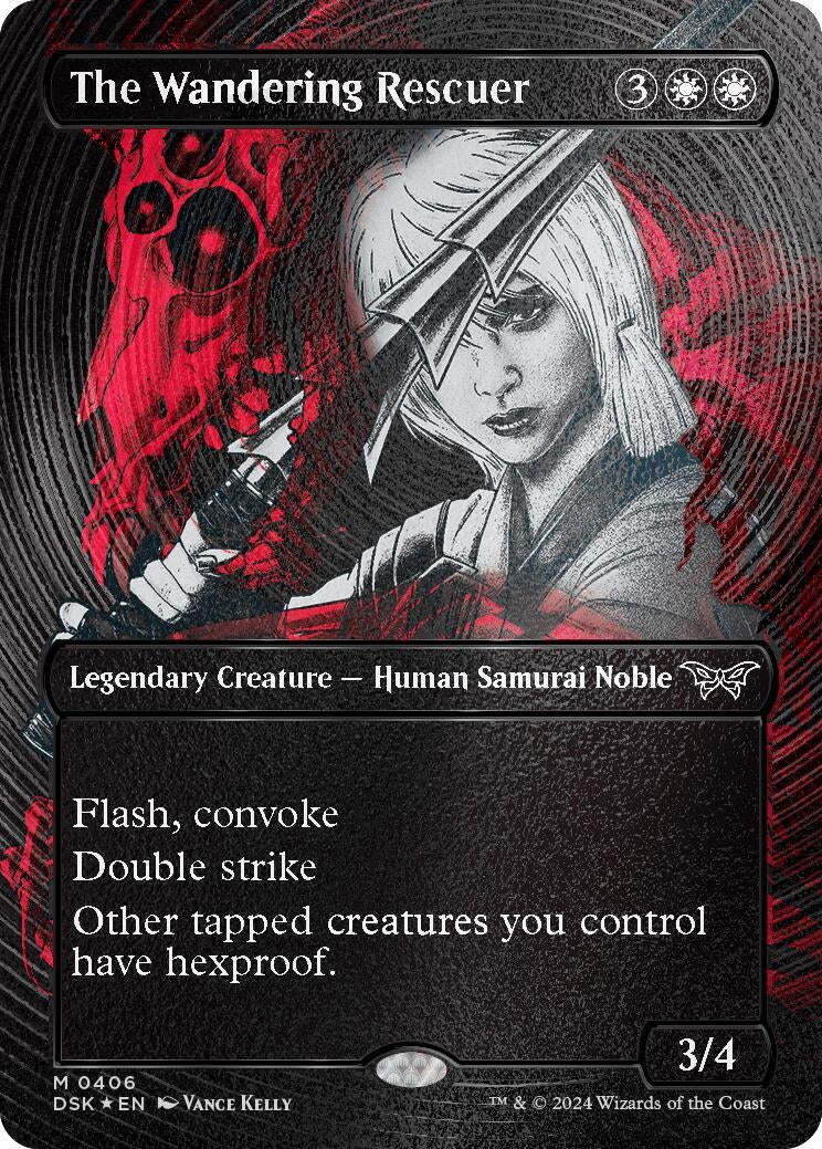 Image for The Wandering Rescuer (Showcase) (Textured Foil) (406) (DSK) - Magic: The Gathering