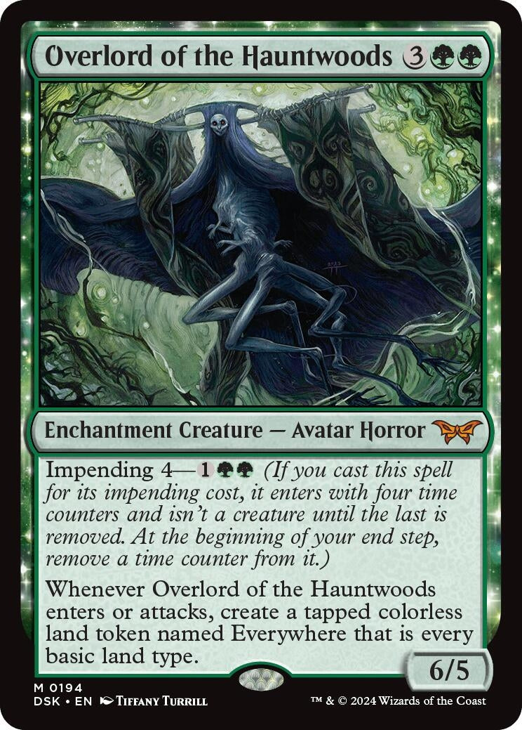Image for Overlord of the Hauntwoods (194) (DSK) - Magic: The Gathering