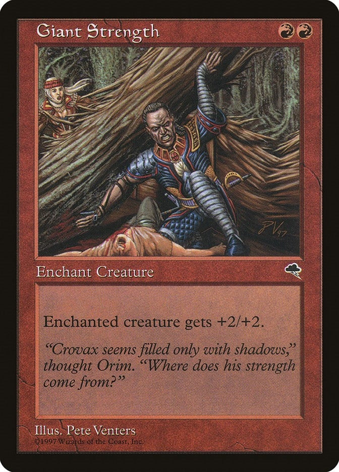 Image for Giant Strength (178) (TMP) - Magic: The Gathering