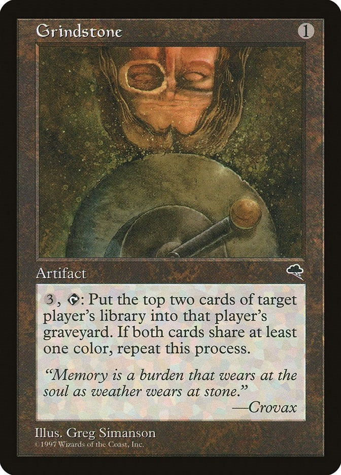 Image for Grindstone (290) (TMP) - Magic: The Gathering