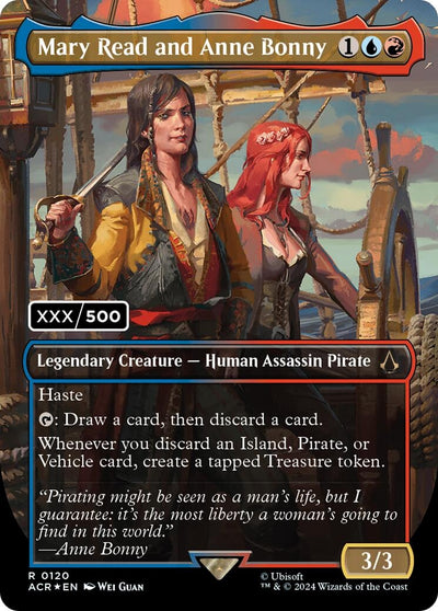 Mary Read and Anne Bonny (English) (Serial Numbered) (120) (ACR)