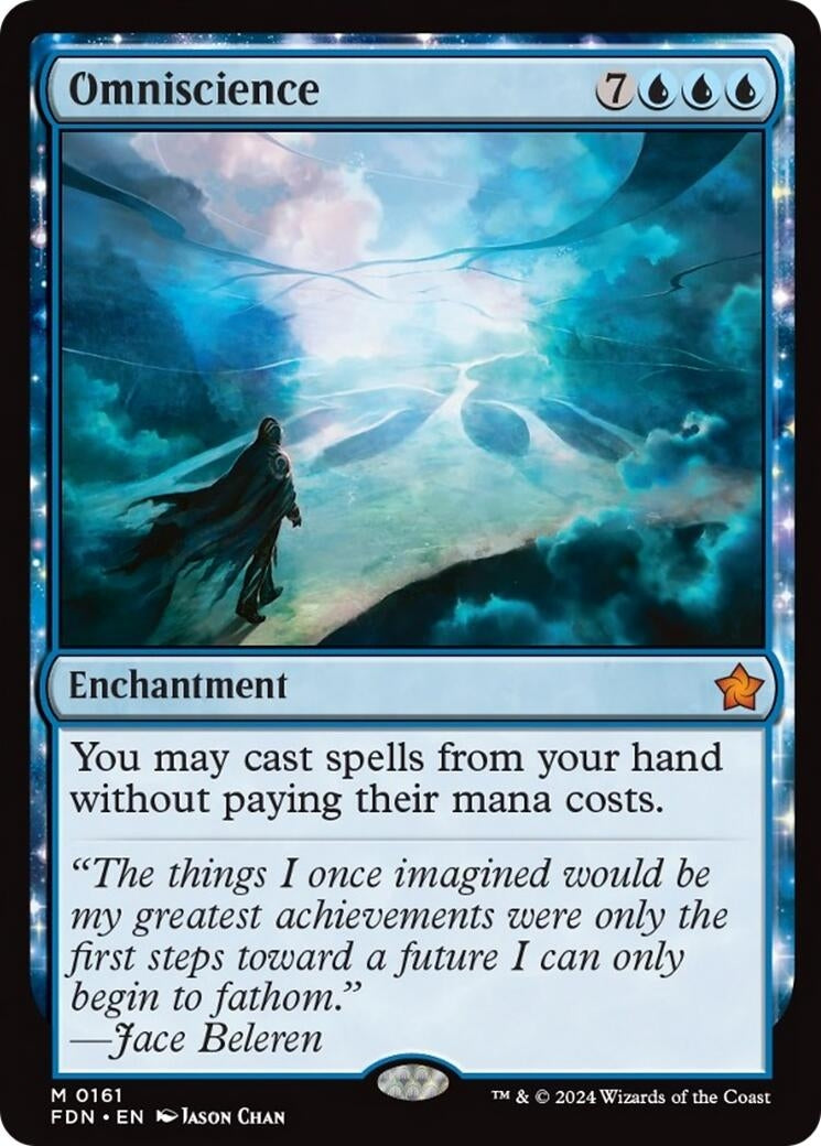 Image for Omniscience (161) (FDN) - Magic: The Gathering