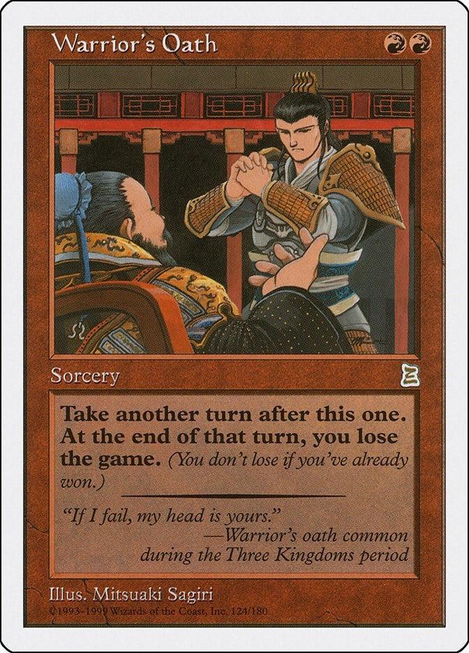Image for Warrior's Oath (124) (PTK) - Magic: The Gathering