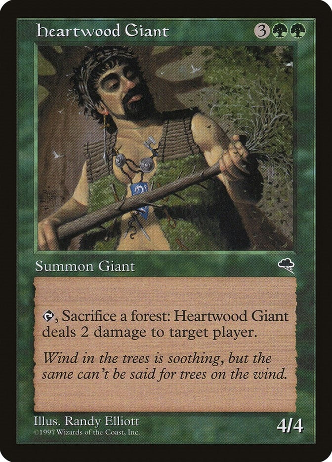 Image for Heartwood Giant (232) (TMP) - Magic: The Gathering