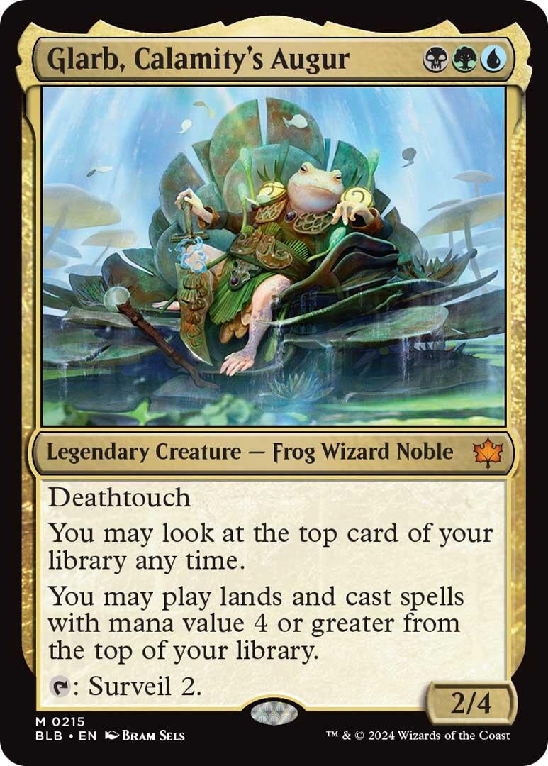 Image for Glarb, Calamity's Augur (215) (BLB) - Magic: The Gathering