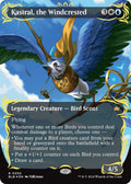 Image for Kastral, the Windcrested (Borderless) (Raised Foil) (350) (BLB) - Magic: The Gathering