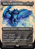 Image for Maha, Its Feathers Night (Borderless) (289) (BLB) - Magic: The Gathering