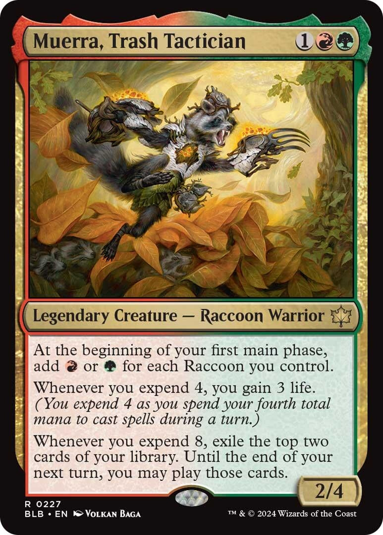Image for Muerra, Trash Tactician (227) (BLB) - Magic: The Gathering
