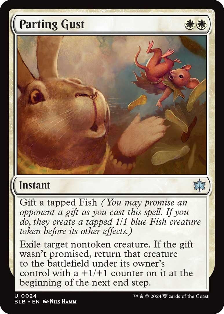Image for Parting Gust (24) (BLB) - Magic: The Gathering