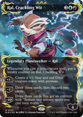 Image for Ral, Crackling Wit (Borderless) (Raised Foil) (353) (BLB) - Magic: The Gathering