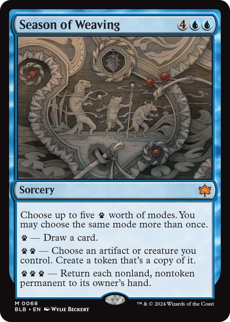 Image for Season of Weaving (68) (BLB) - Magic: The Gathering