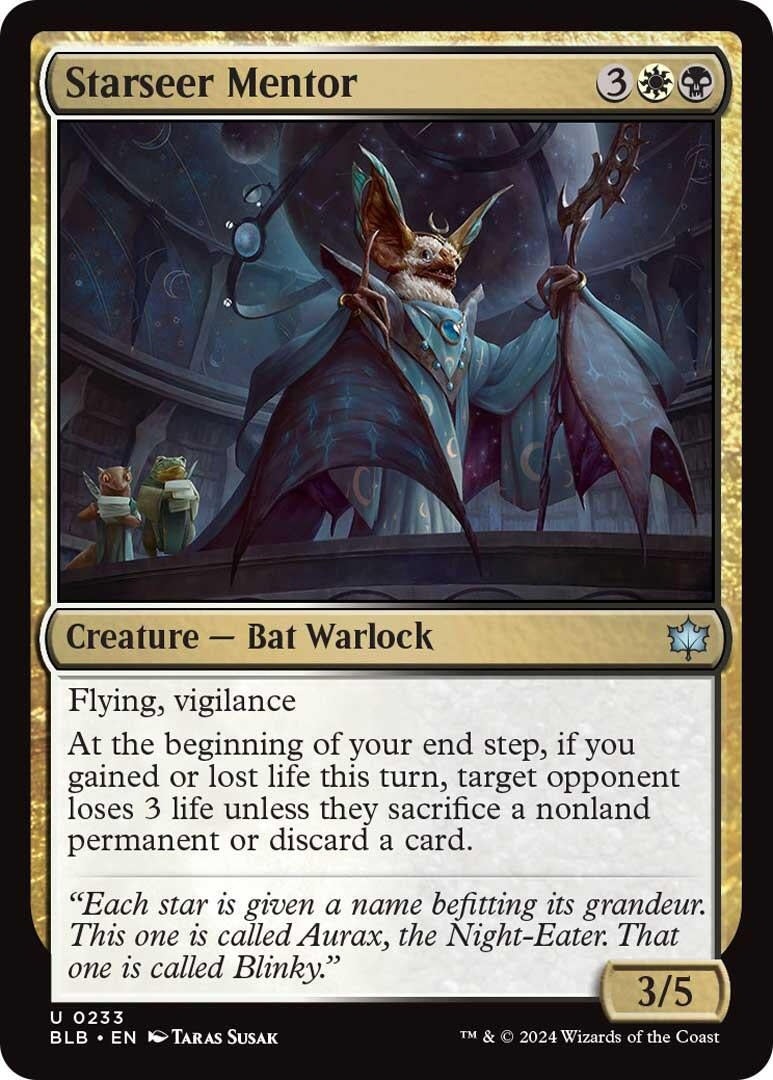 Image for Starseer Mentor (233) (BLB) - Magic: The Gathering