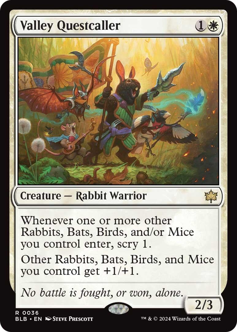 Image for Valley Questcaller (36) (BLB) - Magic: The Gathering