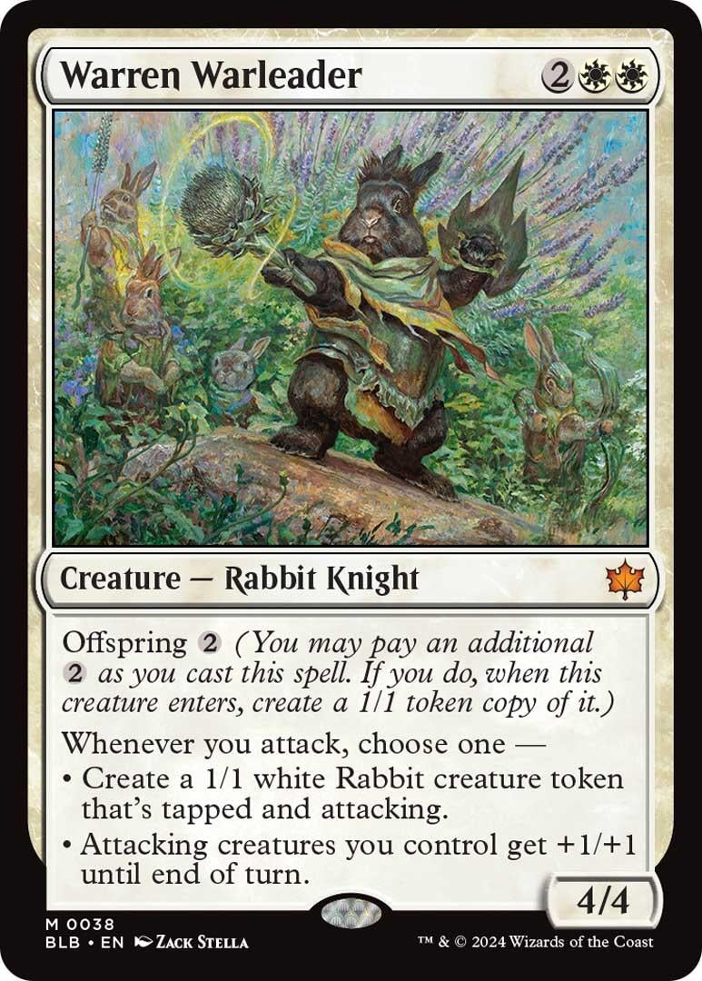 Image for Warren Warleader (38) (BLB) - Magic: The Gathering