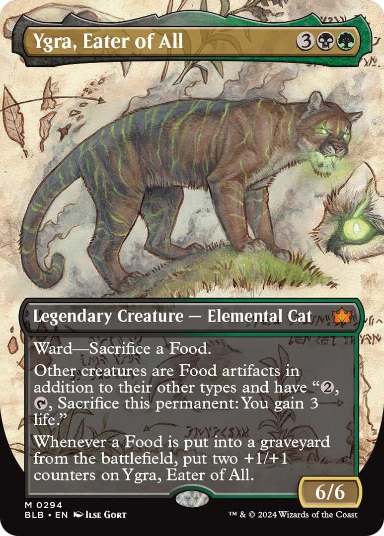 Image for Ygra, Eater of All (Borderless) (294) (BLB) - Magic: The Gathering