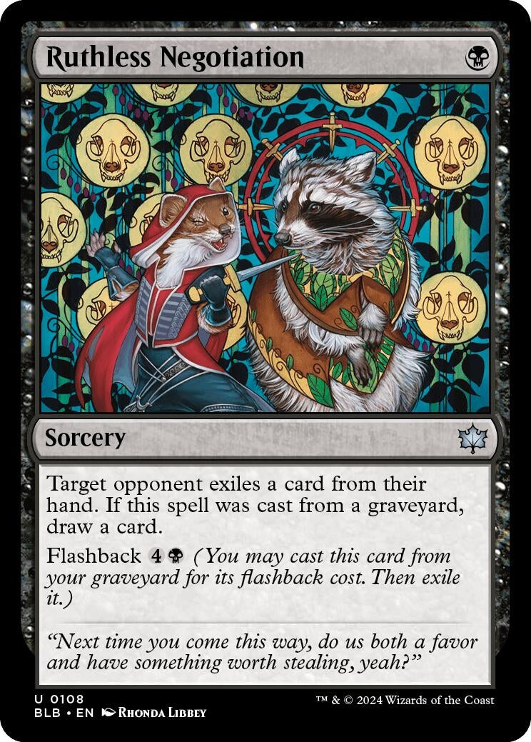 Image for Ruthless Negotiation (108) (BLB) - Magic: The Gathering