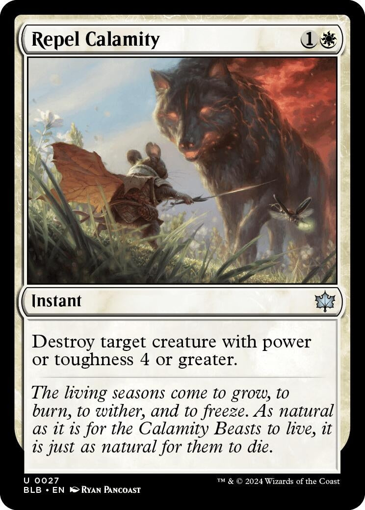 Image for Repel Calamity (27) (BLB) - Magic: The Gathering