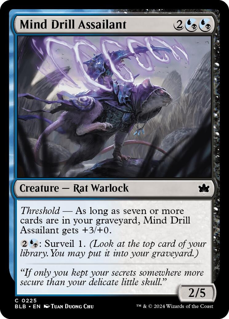 Image for Mind Drill Assailant (225) (BLB) - Magic: The Gathering