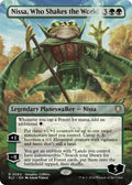 Image for Nissa, Who Shakes the World (Borderless) (84) (BLC) - Magic: The Gathering