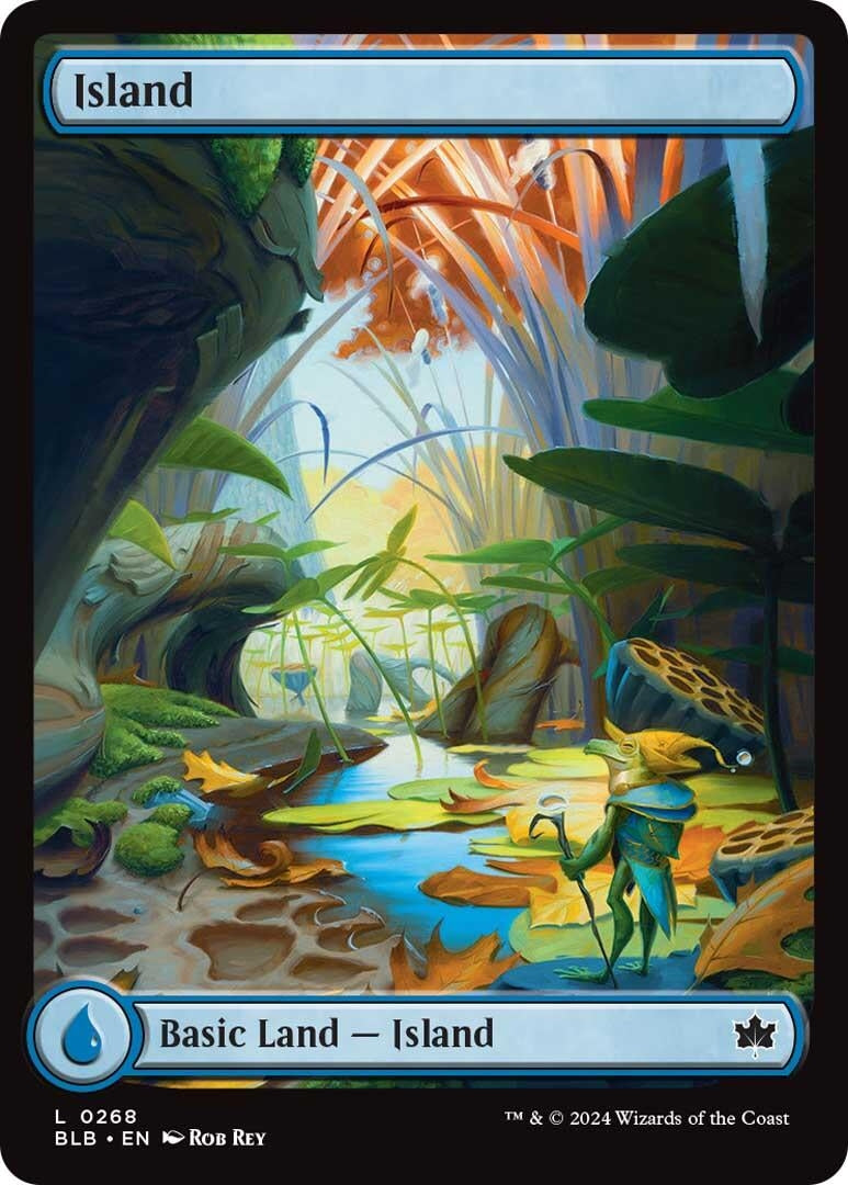 Image for Island (0268) (268) (BLB) - Magic: The Gathering