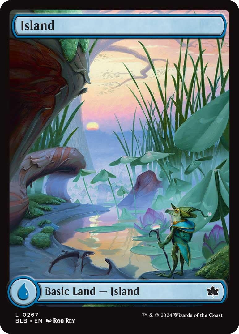 Image for Island (0267) (267) (BLB) - Magic: The Gathering