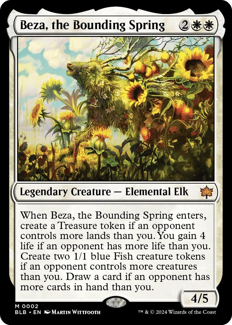 Image for Beza, the Bounding Spring (2) (BLB) - Magic: The Gathering