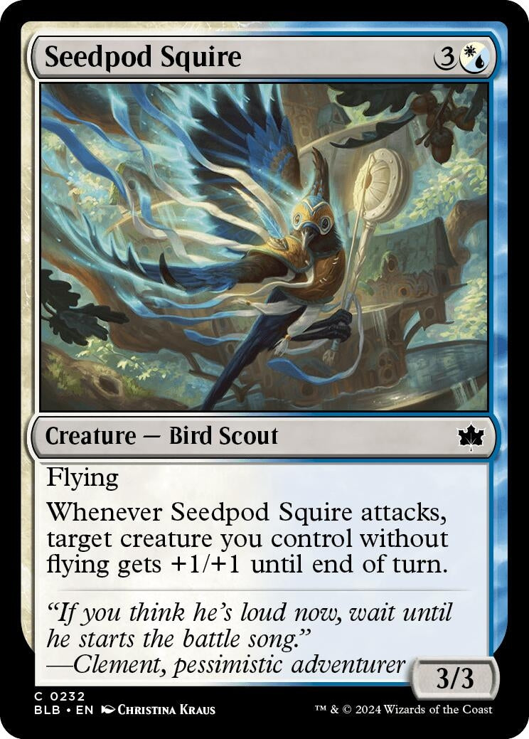 Image for Seedpod Squire (232) (BLB) - Magic: The Gathering