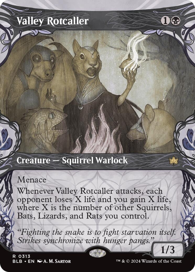 Image for Valley Rotcaller (Showcase) (313) (BLB) - Magic: The Gathering