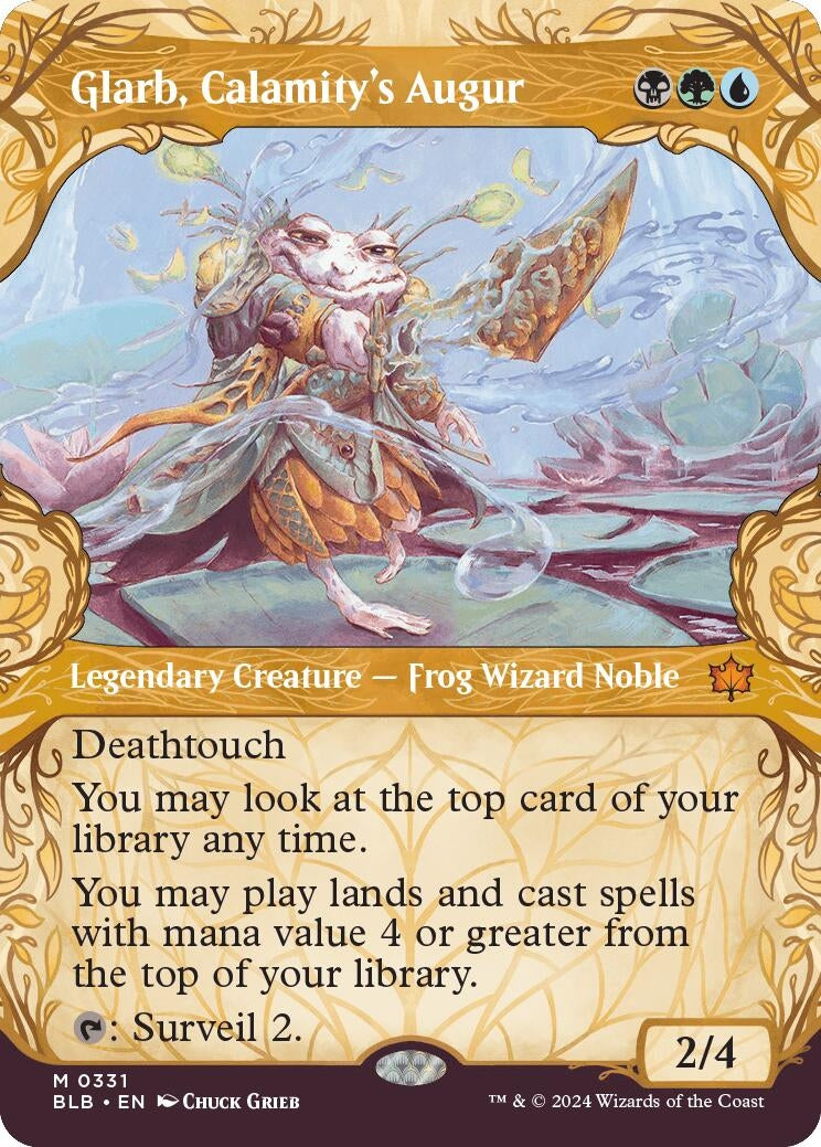 Image for Glarb, Calamity's Augur (Showcase) (331) (BLB) - Magic: The Gathering