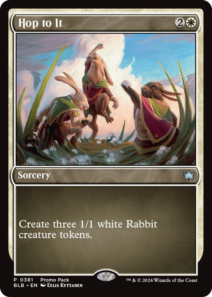 Image for Hop to It (381) (PPBLB) - Magic: The Gathering