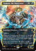 Image for Clement, the Worrywort (Borderless) (Raised Foil) (347) (BLB) - Magic: The Gathering