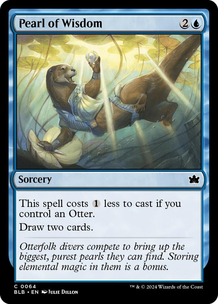 Image for Pearl of Wisdom (64) (BLB) - Magic: The Gathering